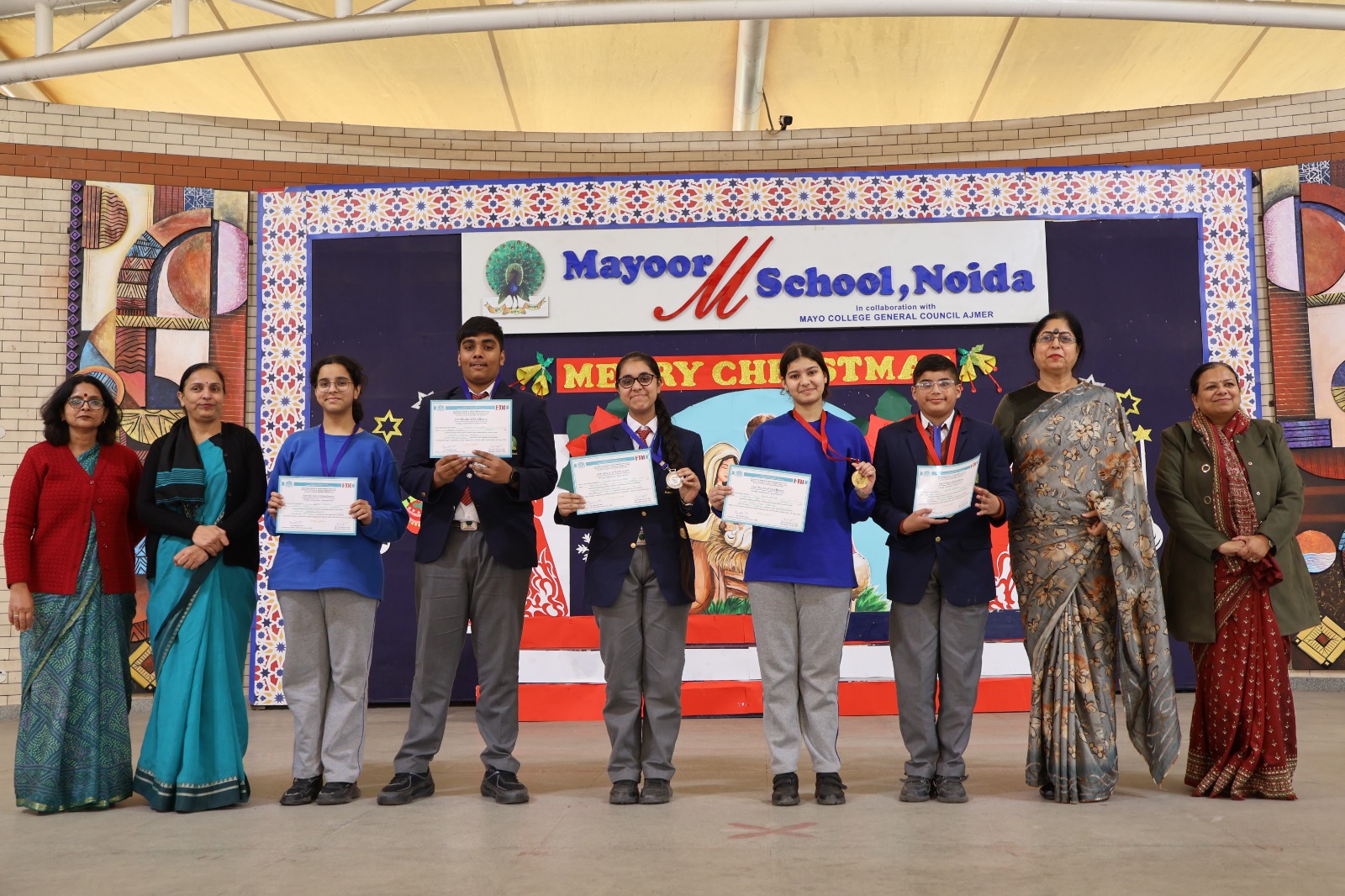 A Symphony of Spirit and Rhythm: Mayoor School, Noida Celebrates Christmas and Fusion Dance